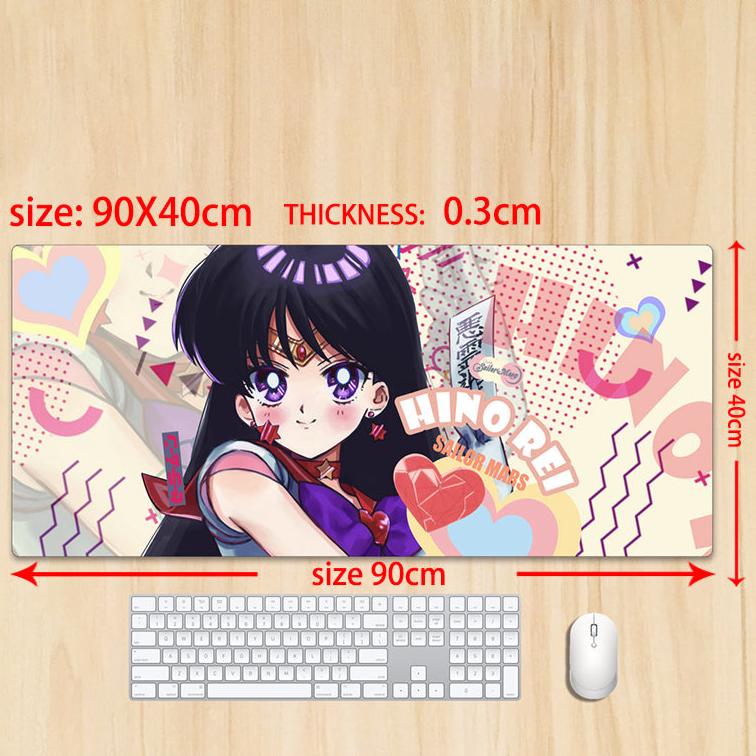 Sailor Mars Gaming Pad 90x40