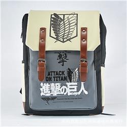 Attack On Titan Canvas Backpack