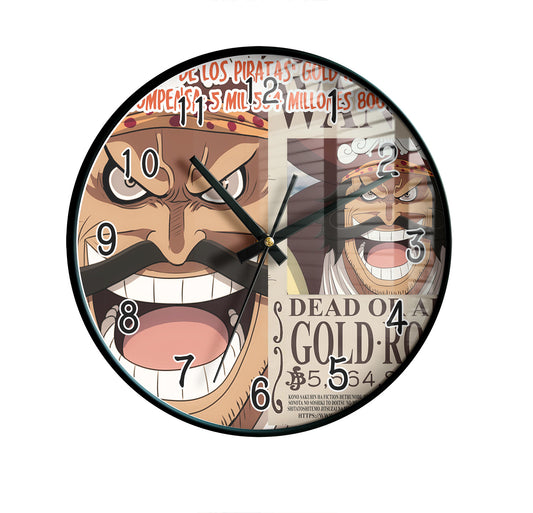 One piece wall clock- Roger