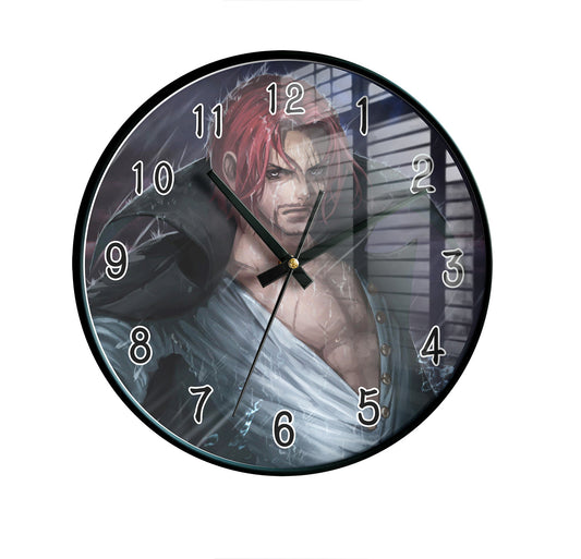 One piece wall clock-Shanks