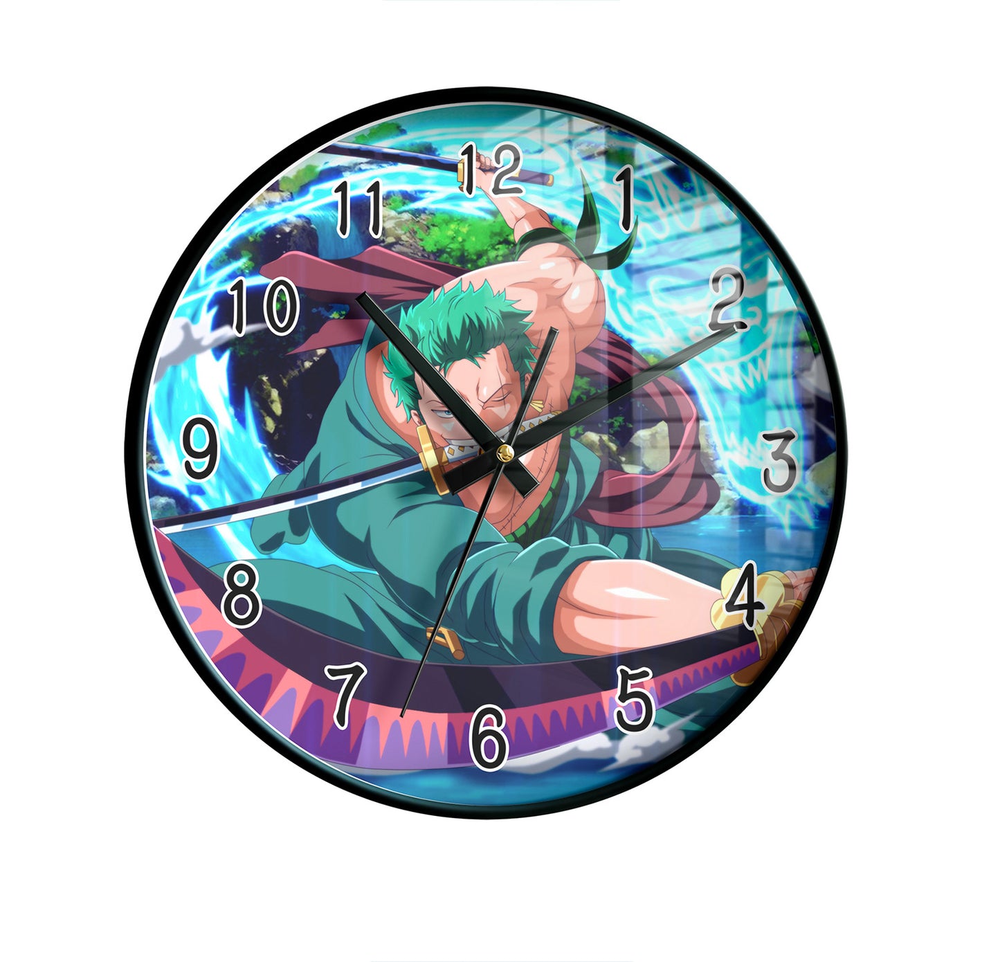 One piece wall clock-Zoro