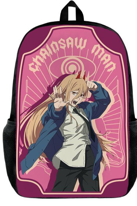 Chainsaw Man School Backpack