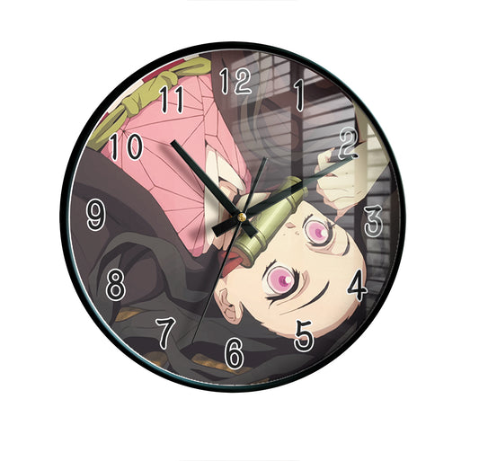 Demon slayer wall clock- Nezuko