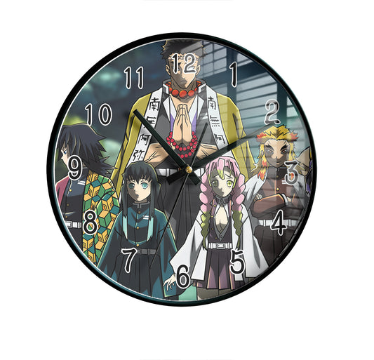 Demon slayer wall clock