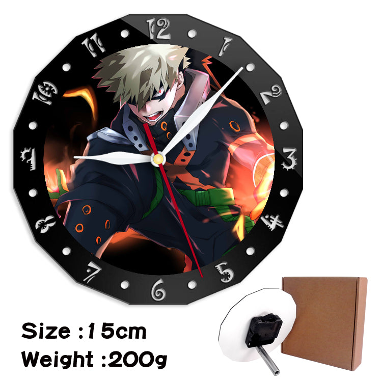 My hero academia desk clock- Bakugo