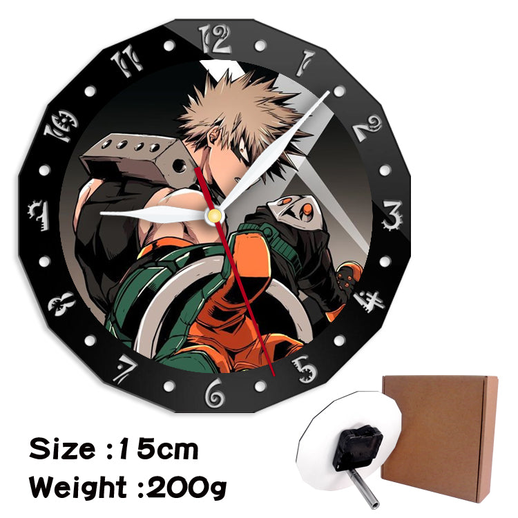 My Hero Academia desk clock- Bakugo