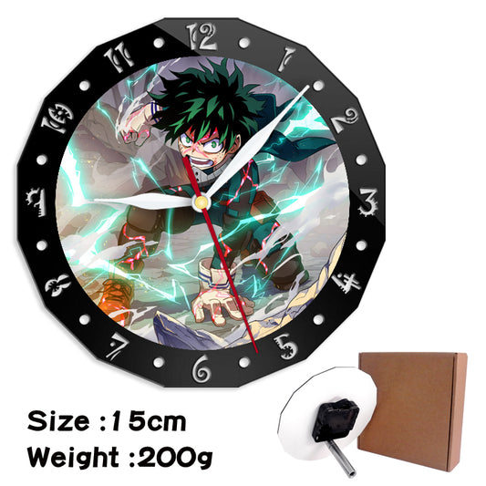 My Hero Academia desk clock- Midoriya