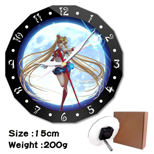 Sailor moon desk clock