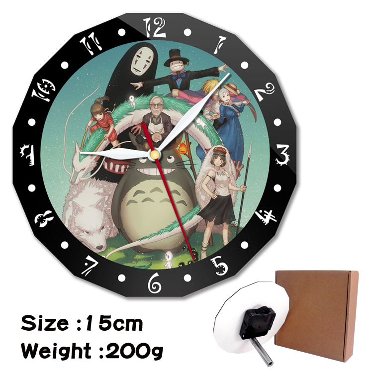 Studio Ghibli desk clock