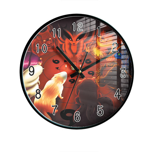 Naruto anime wall clock- Kurama