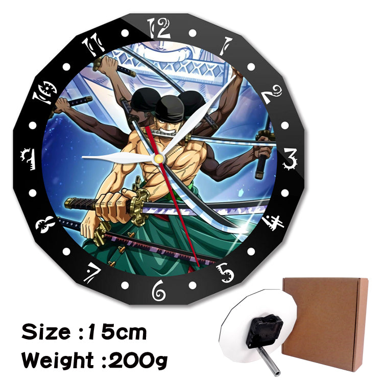 One Piece Desk Clock- Zoro