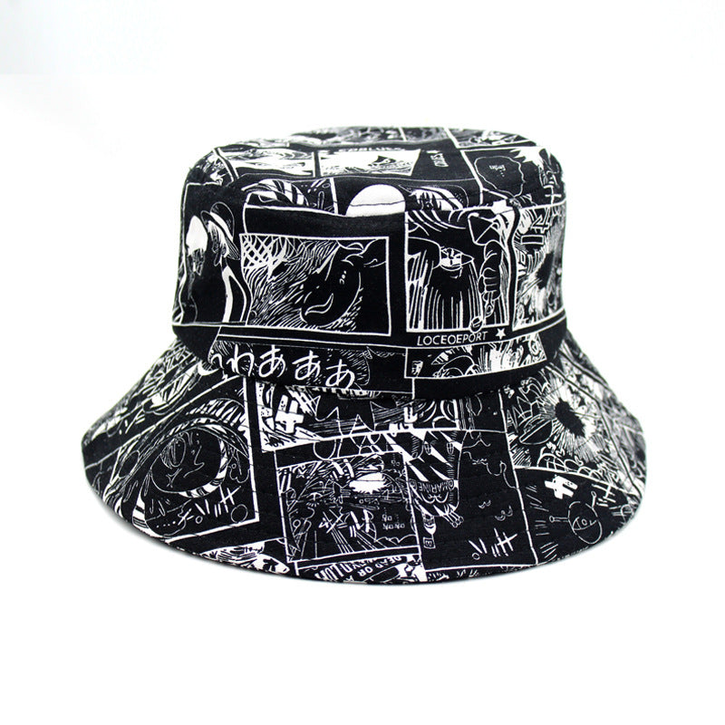 One piece bucket hat