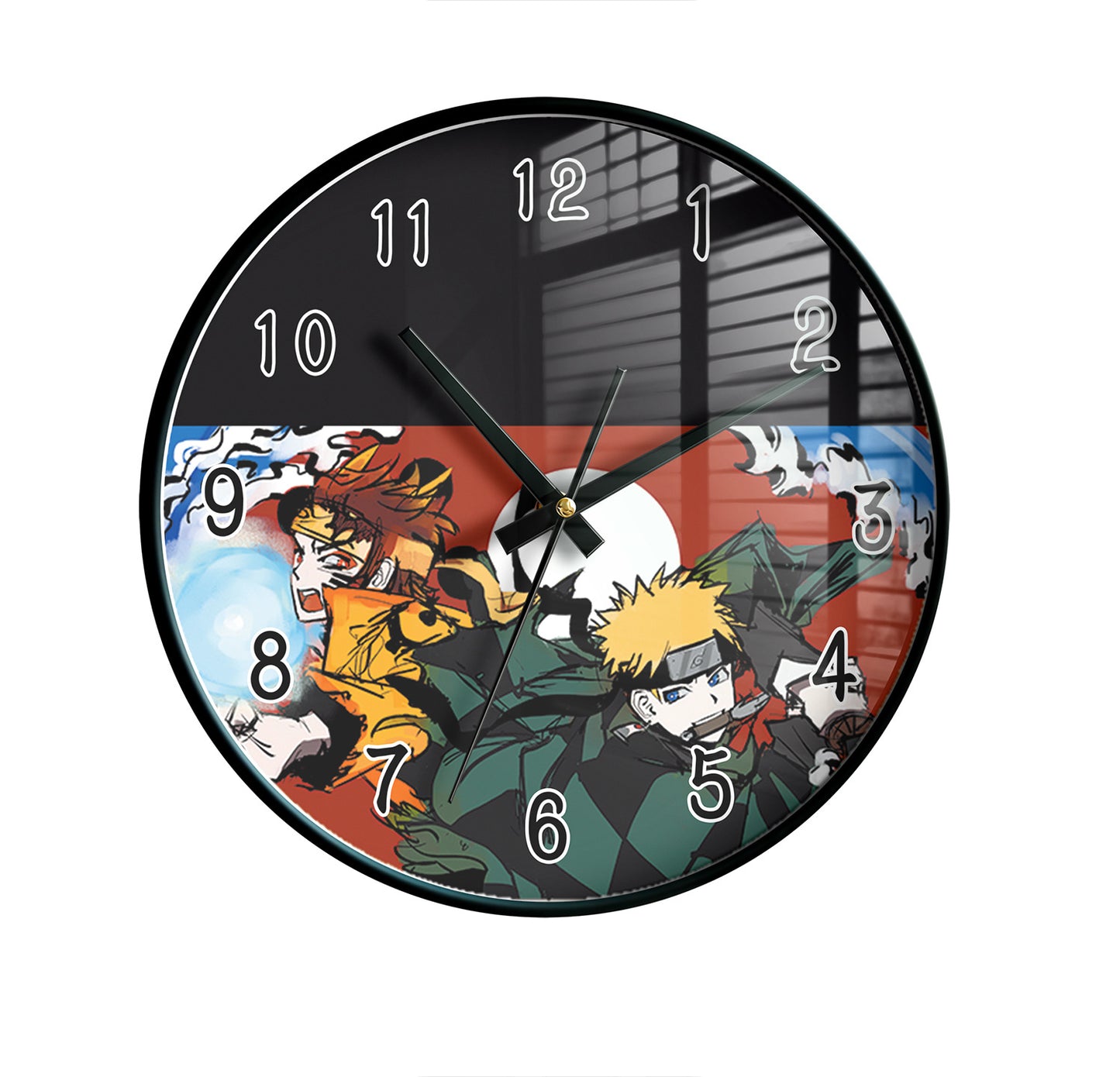 Naruto anime wall clock