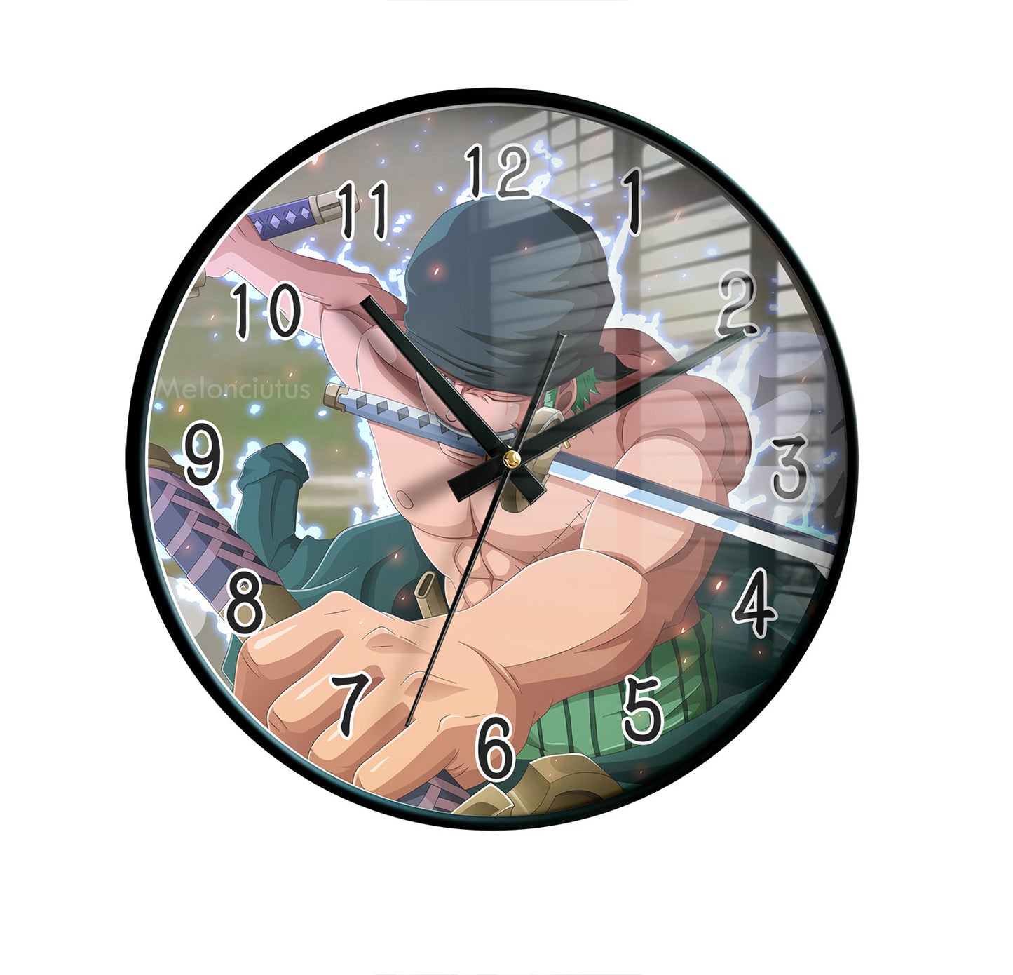 One piece anime wall clock- Zoro