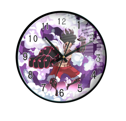 One piece anime wall clock-Luffy