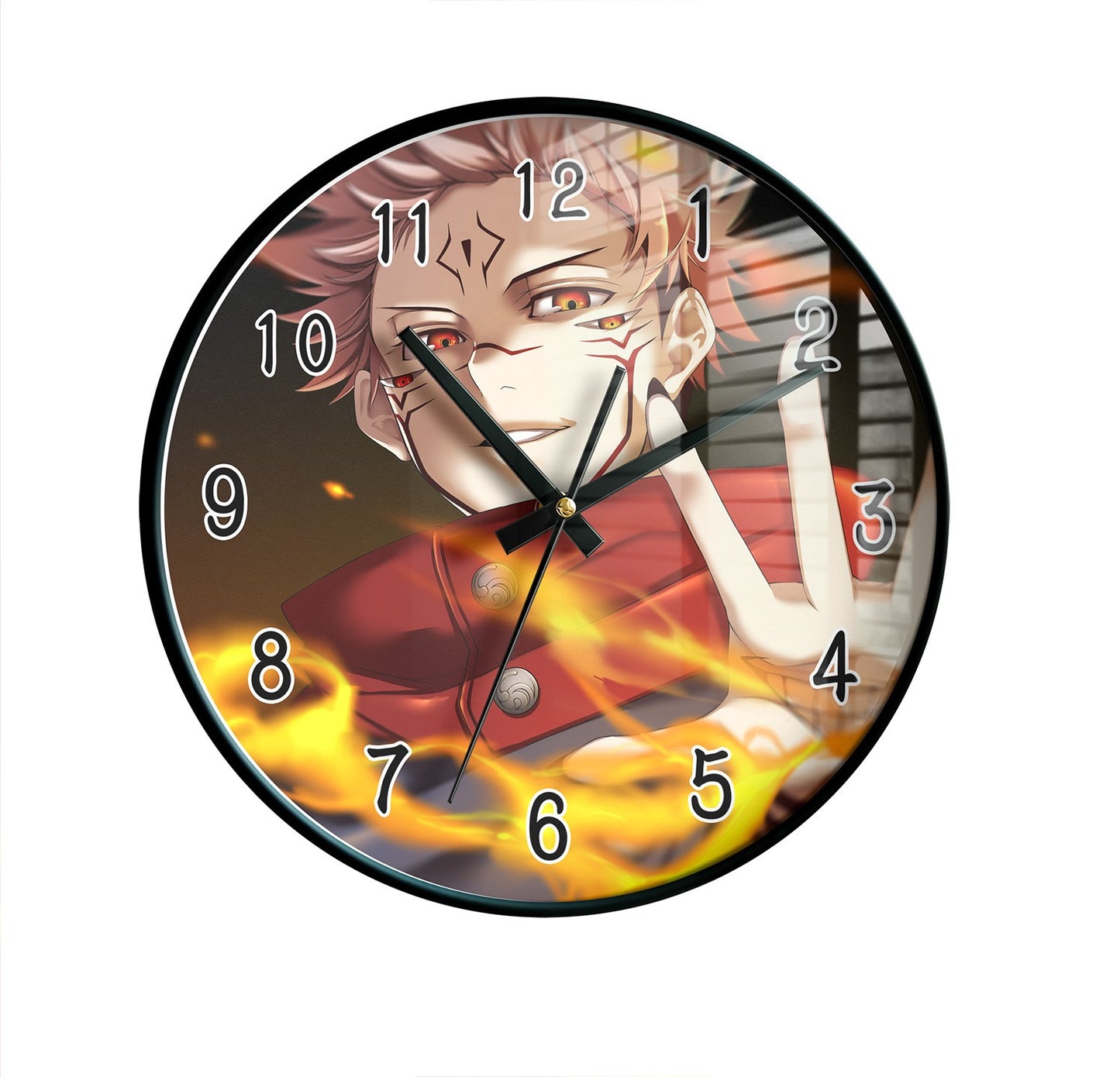 Jujutsu Kaisen wall clock- Yuji Itadori/ Ryomen Sukuna